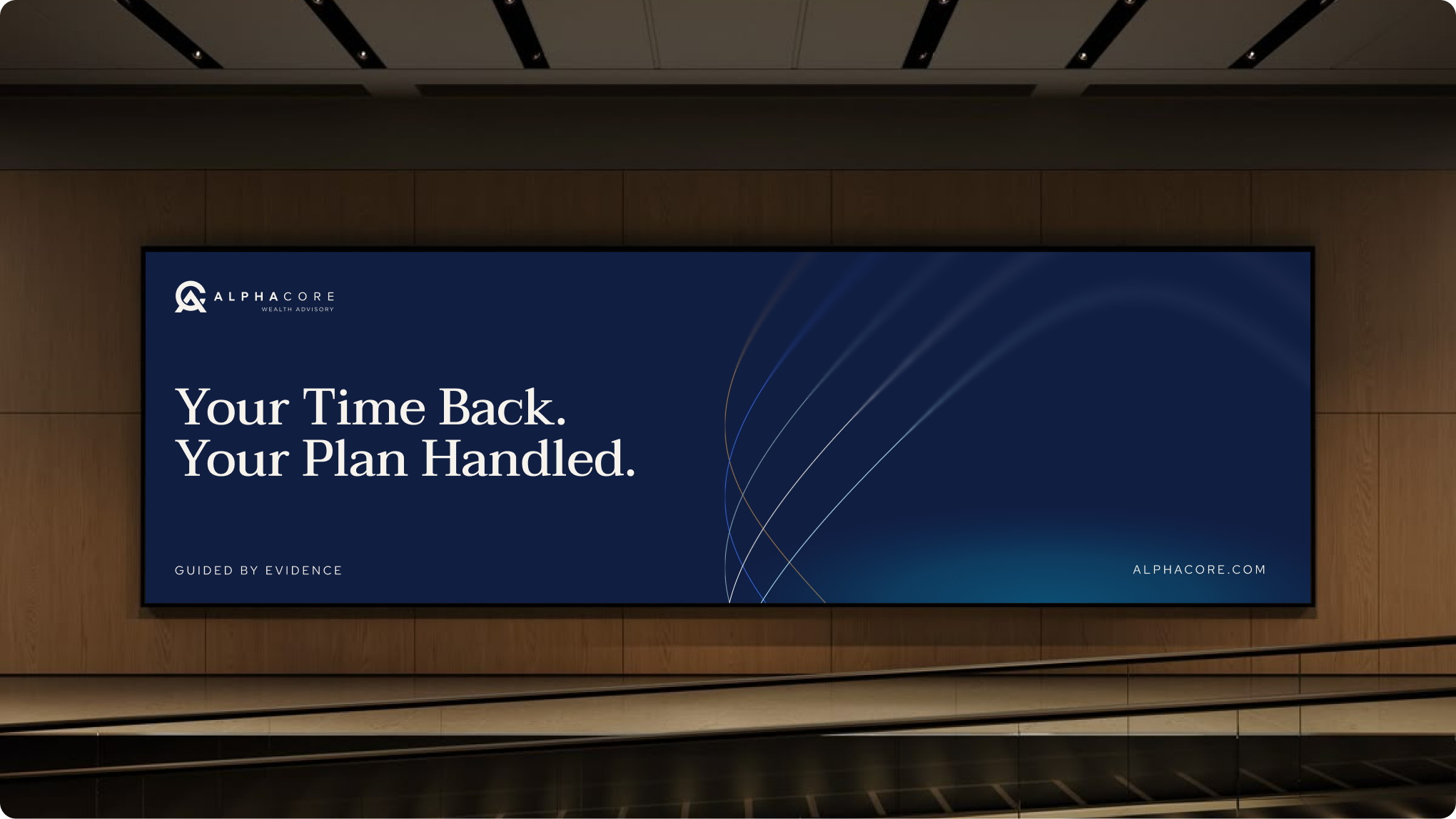 AlphaCore billboard, Your Time Back