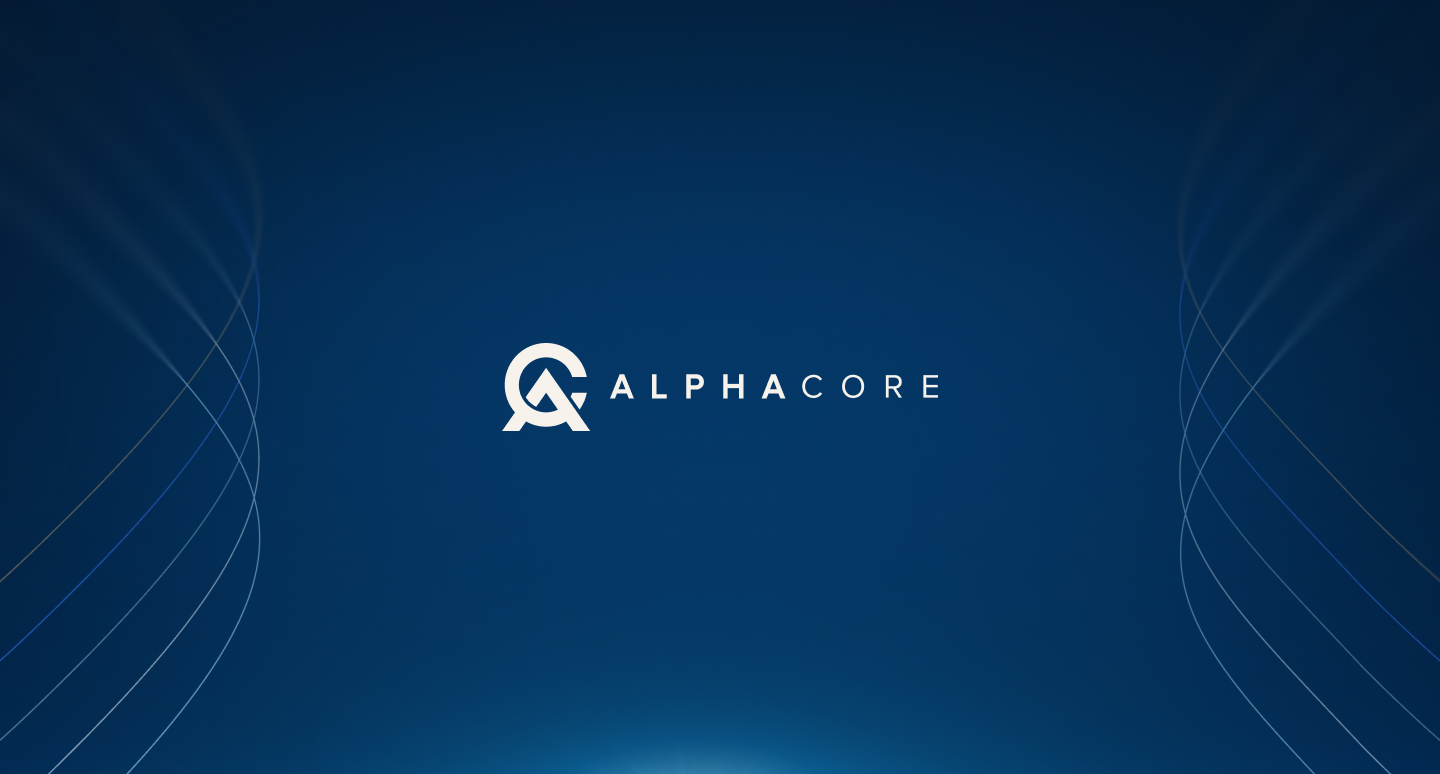 AlphaCore brand identity case study