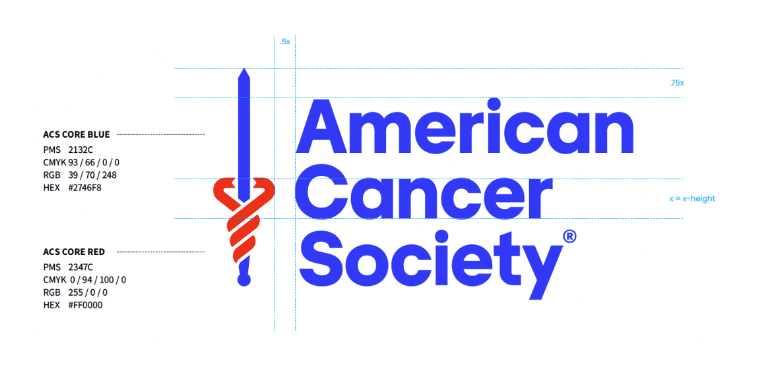 American Cancer Society brand identity