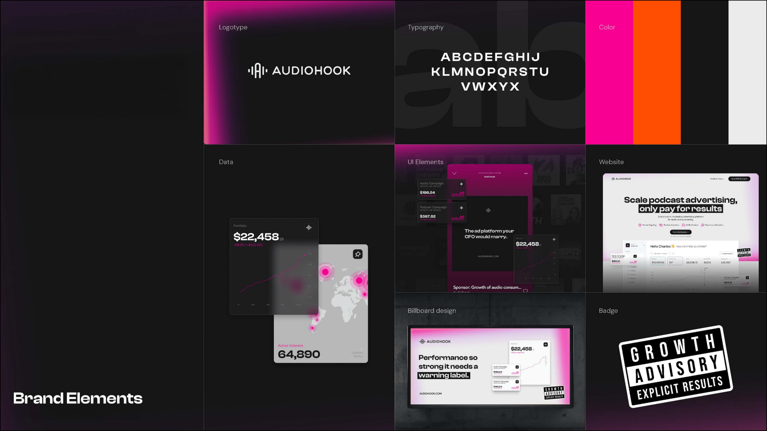 Audiohook brand identity