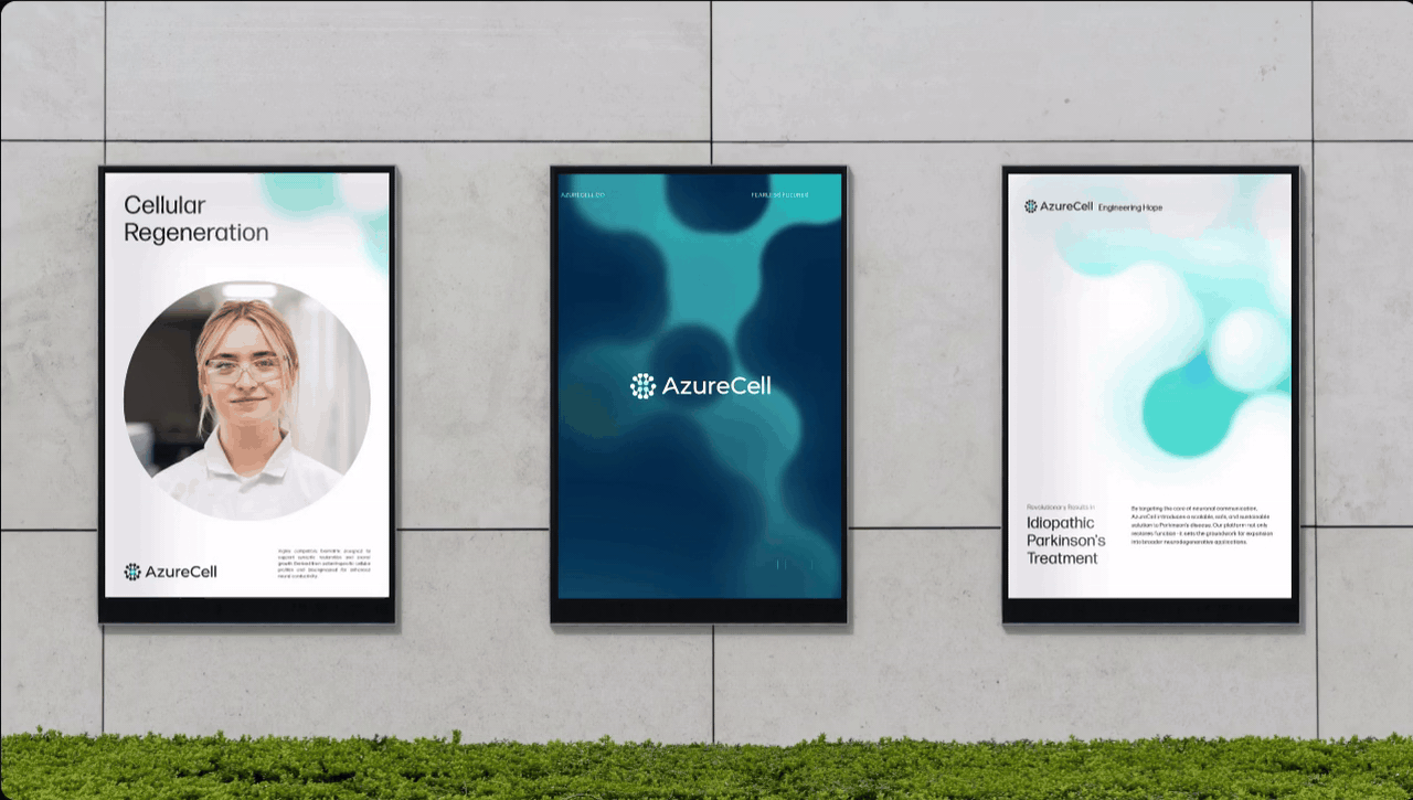 AzureCell brand identity