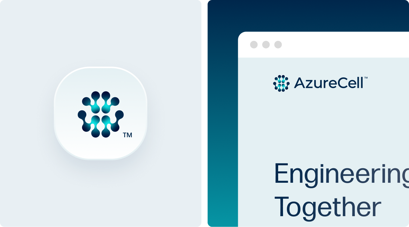 AzureCell brand identity