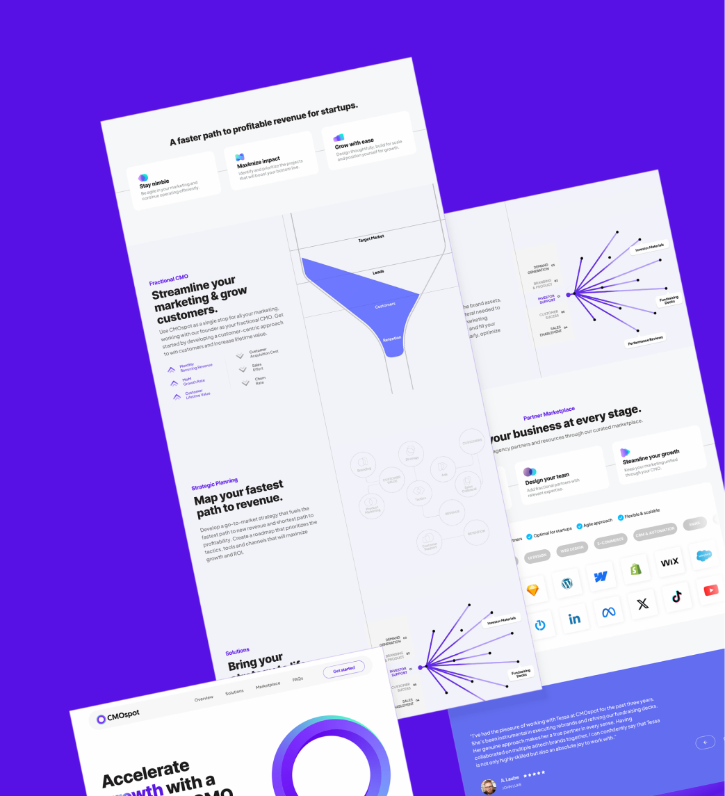 CMOspot brand identity