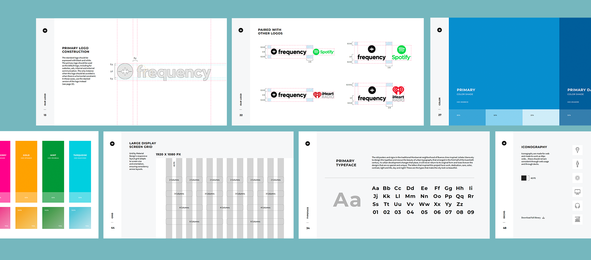 Frequency Inc brand identity