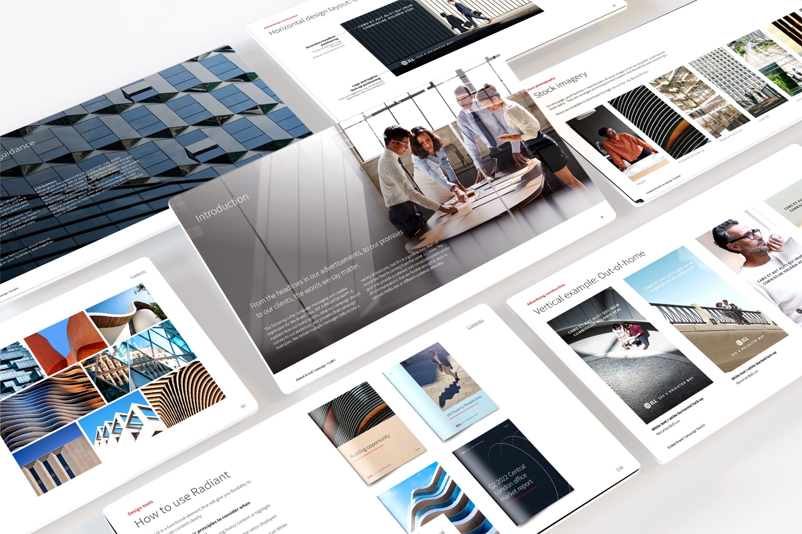 JLL Real Estate brand identity