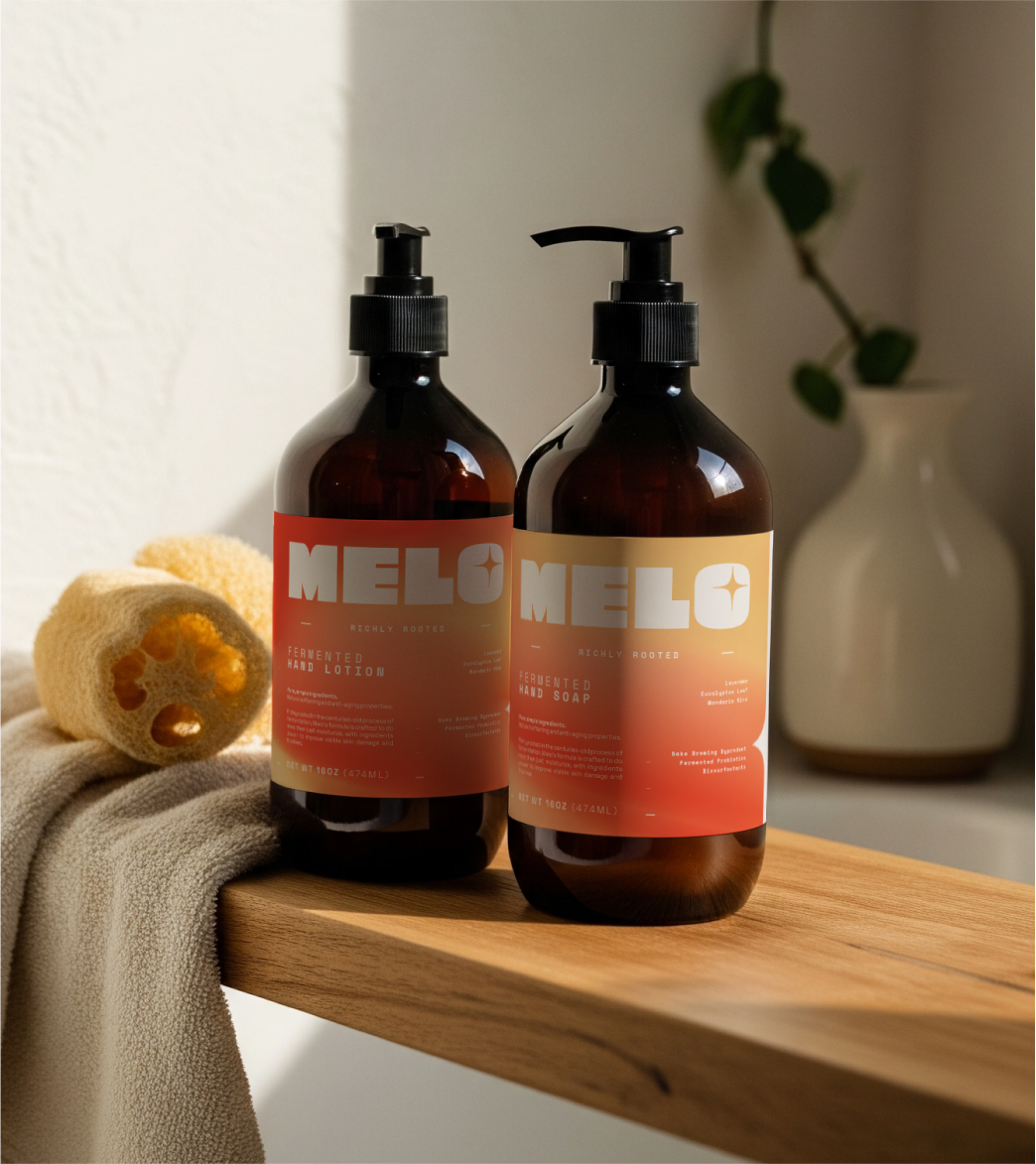 Melo brand identity