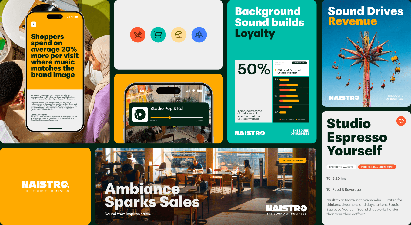 Naistro brand identity