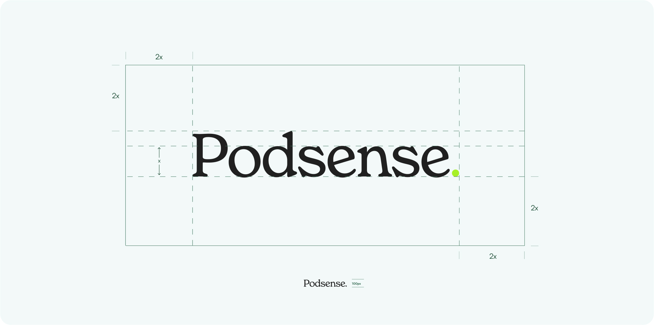 Podsense brand identity