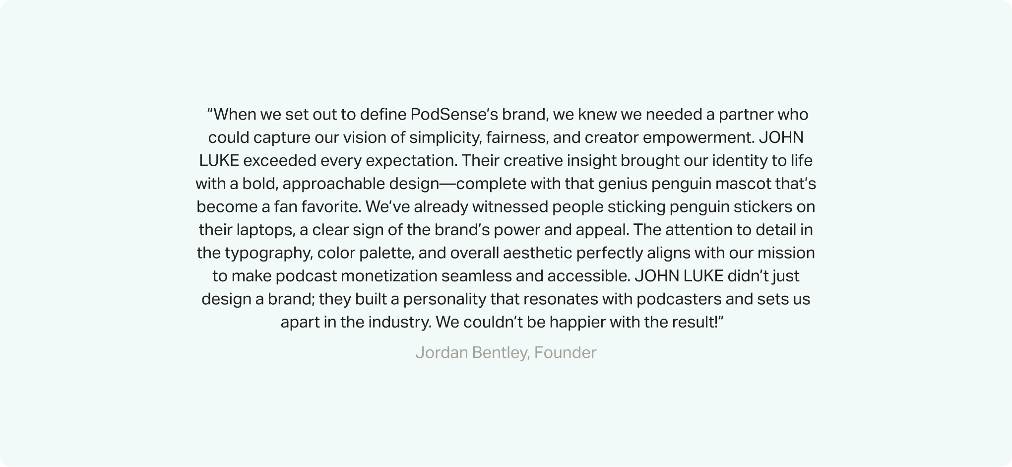 Podsense brand identity