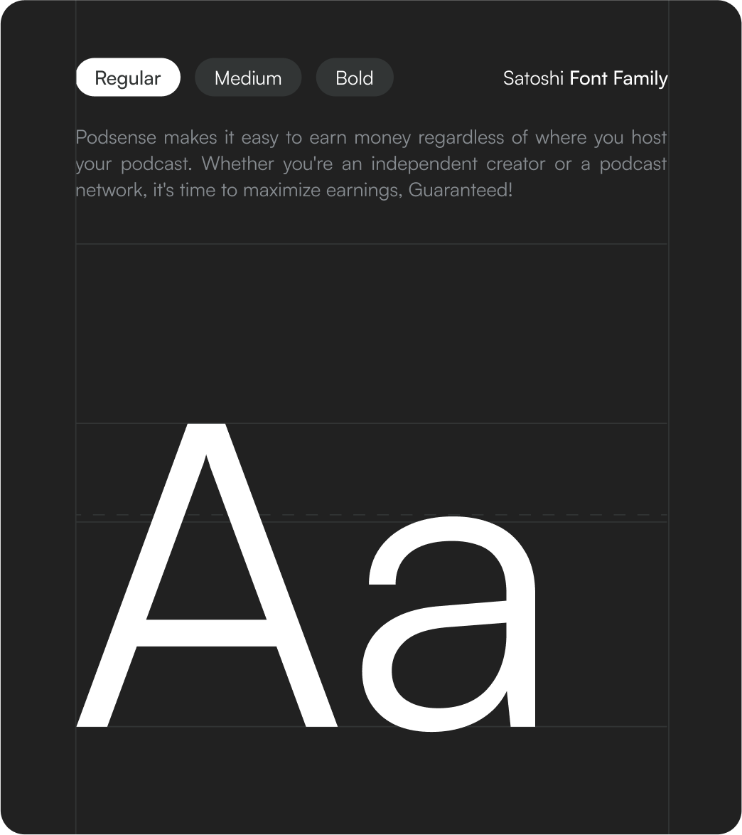 Podsense brand identity