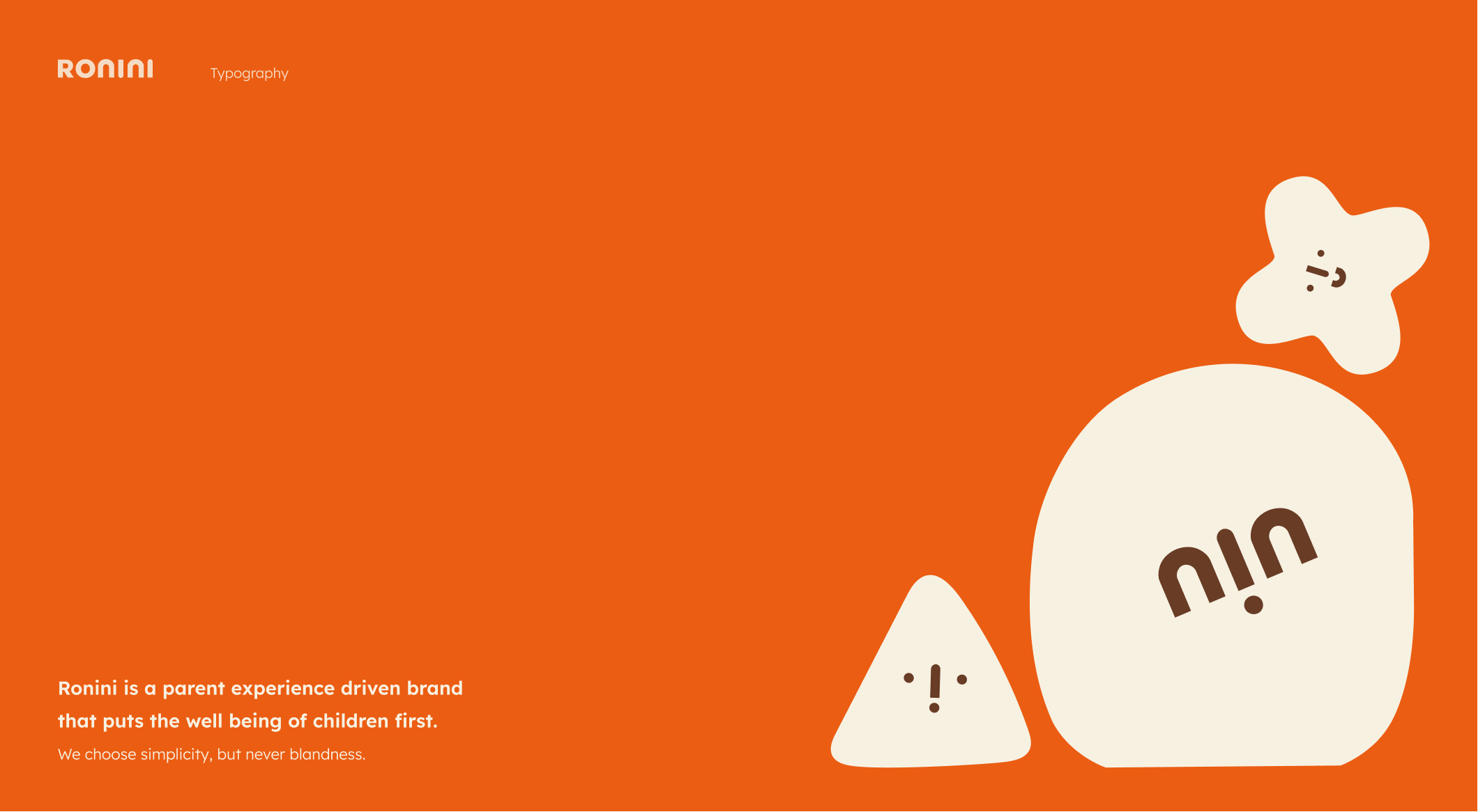 Ronini brand identity