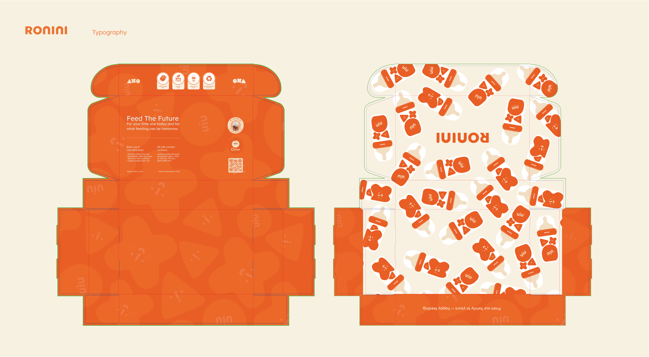Ronini brand identity