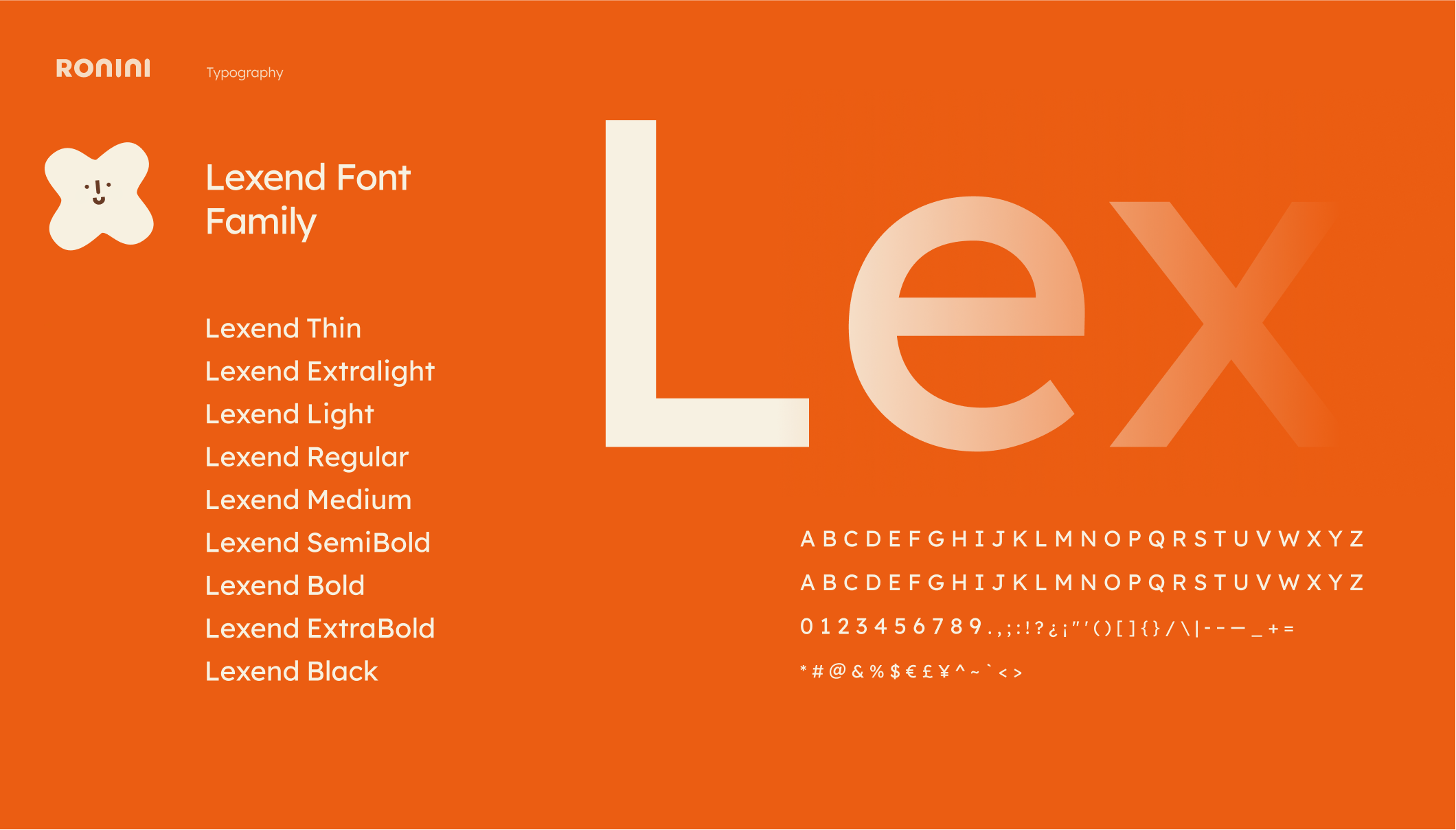 Ronini brand identity