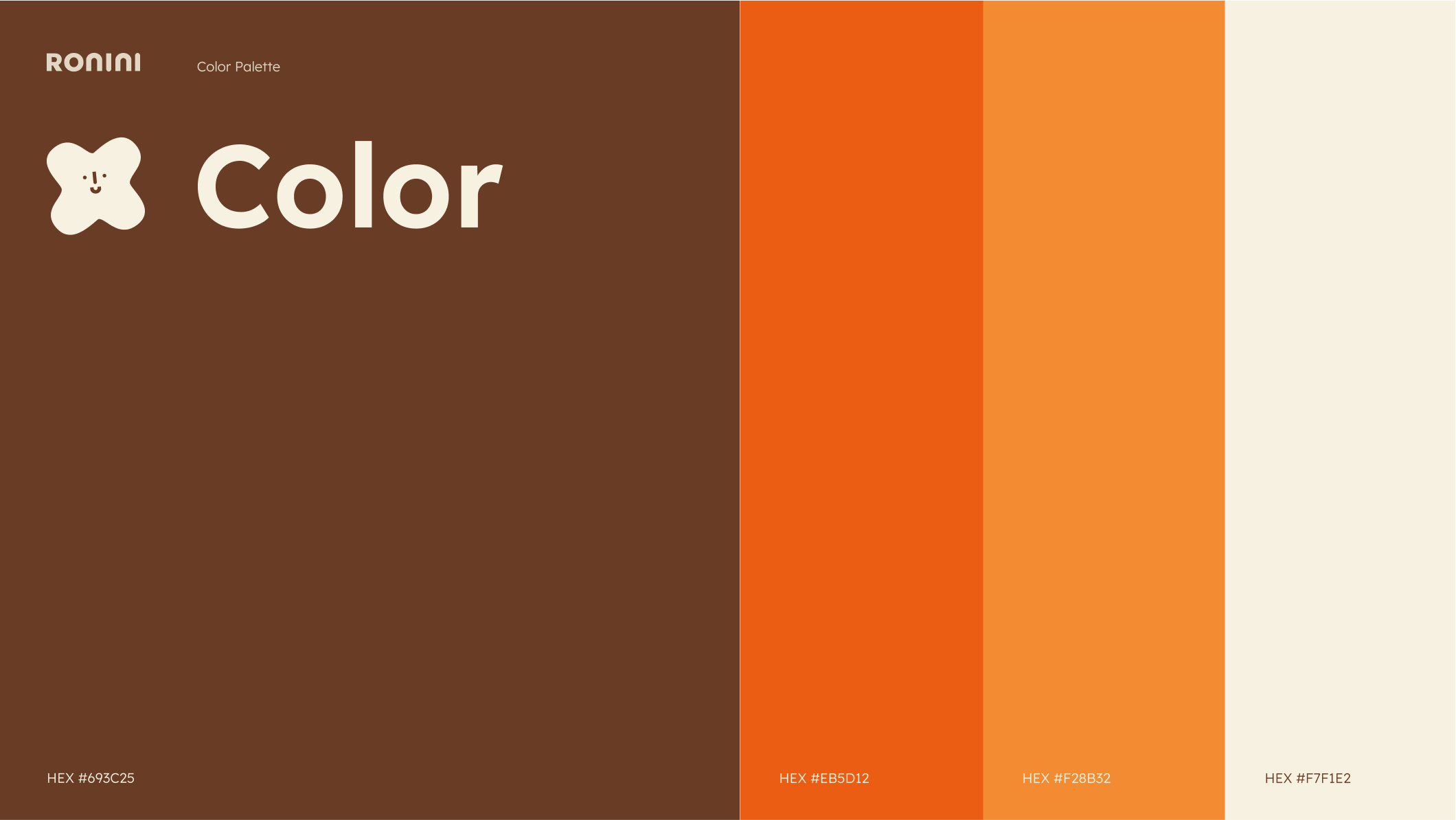 Ronini brand identity