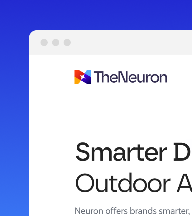 The Neuron brand identity