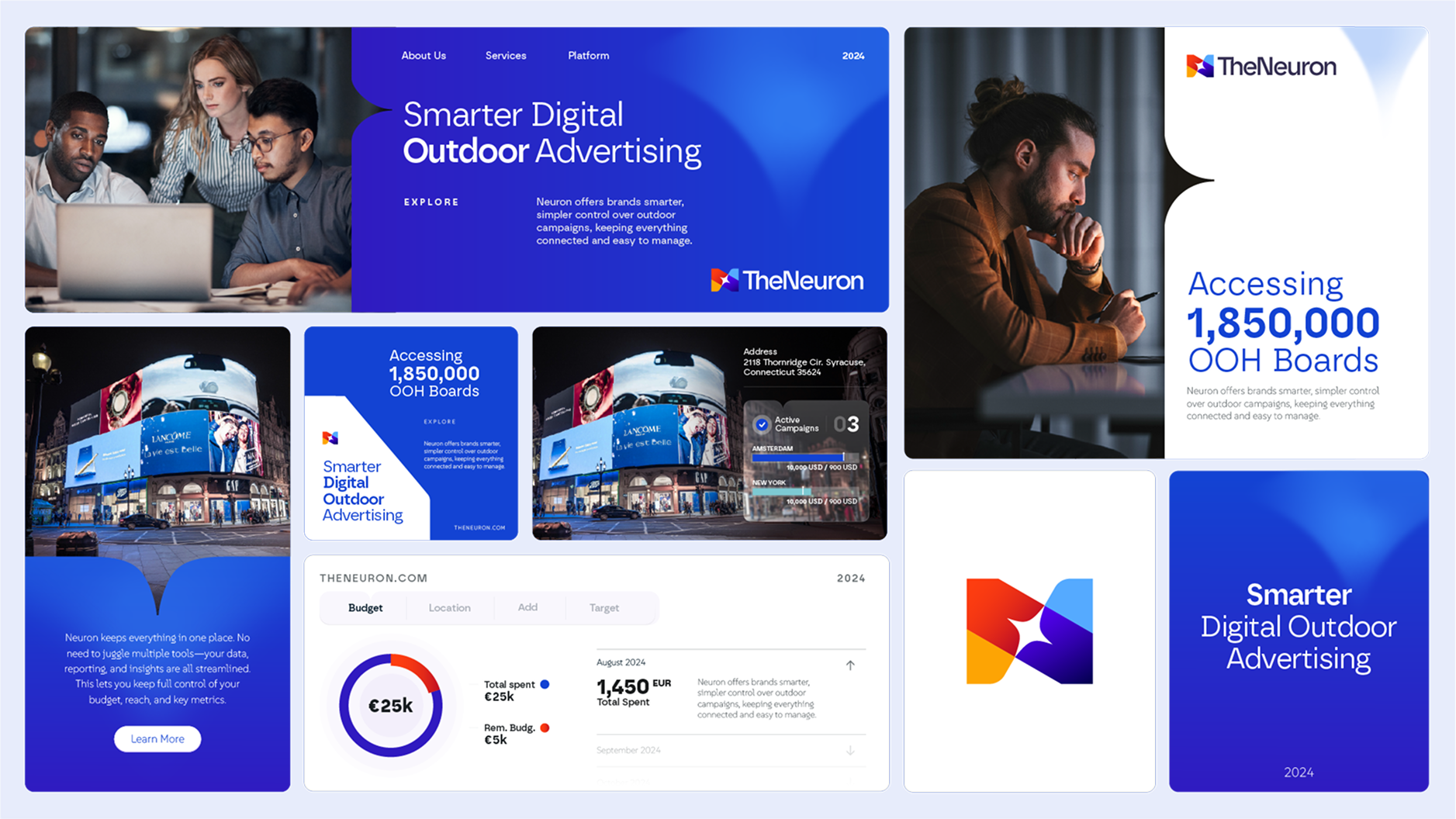 The Neuron brand identity