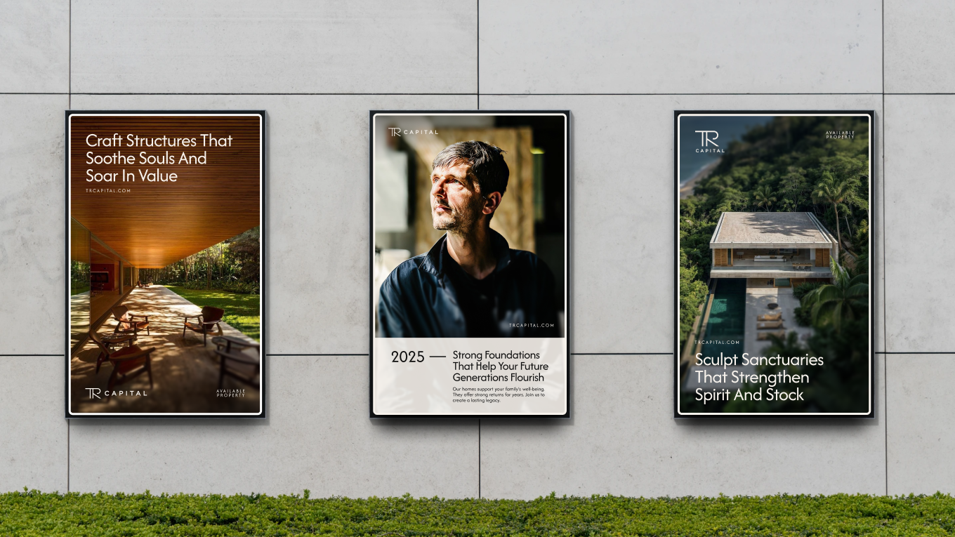 TR Capital street posters