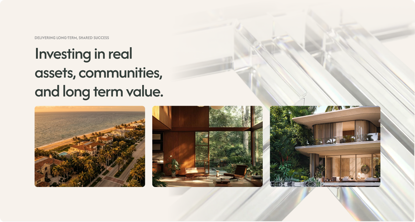 TR Capital graphic over 3D