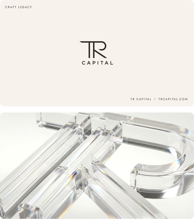 TR Capital logo lockup, flat