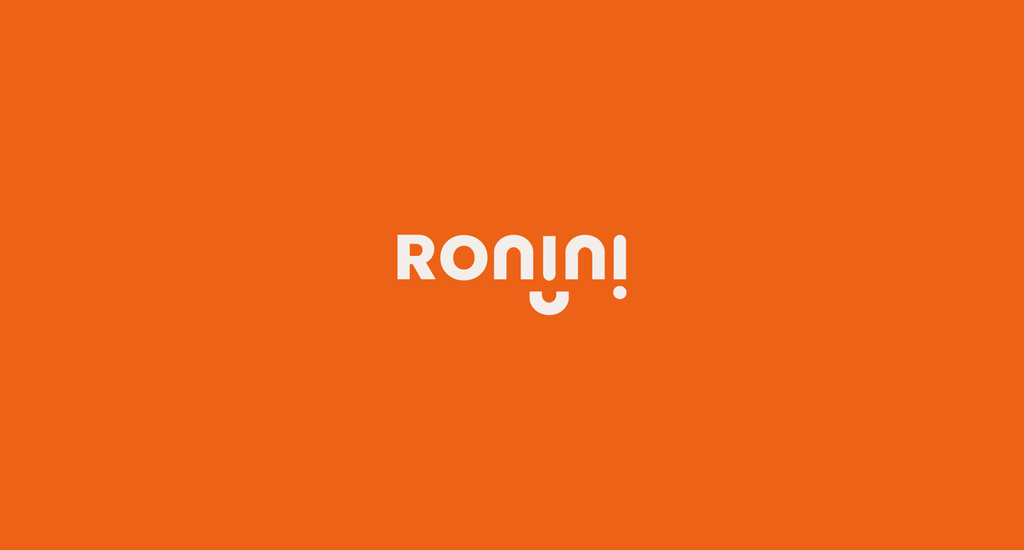 Ronini brand identity case study